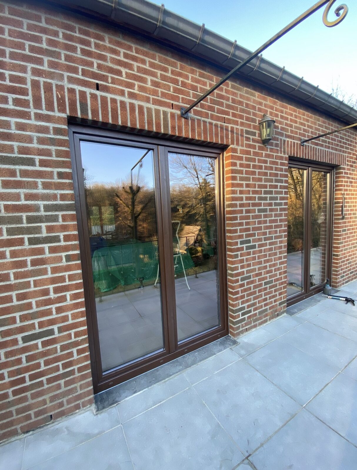 PVC effet bois — réalisation MP Châssis, Charleroi et Hainaut